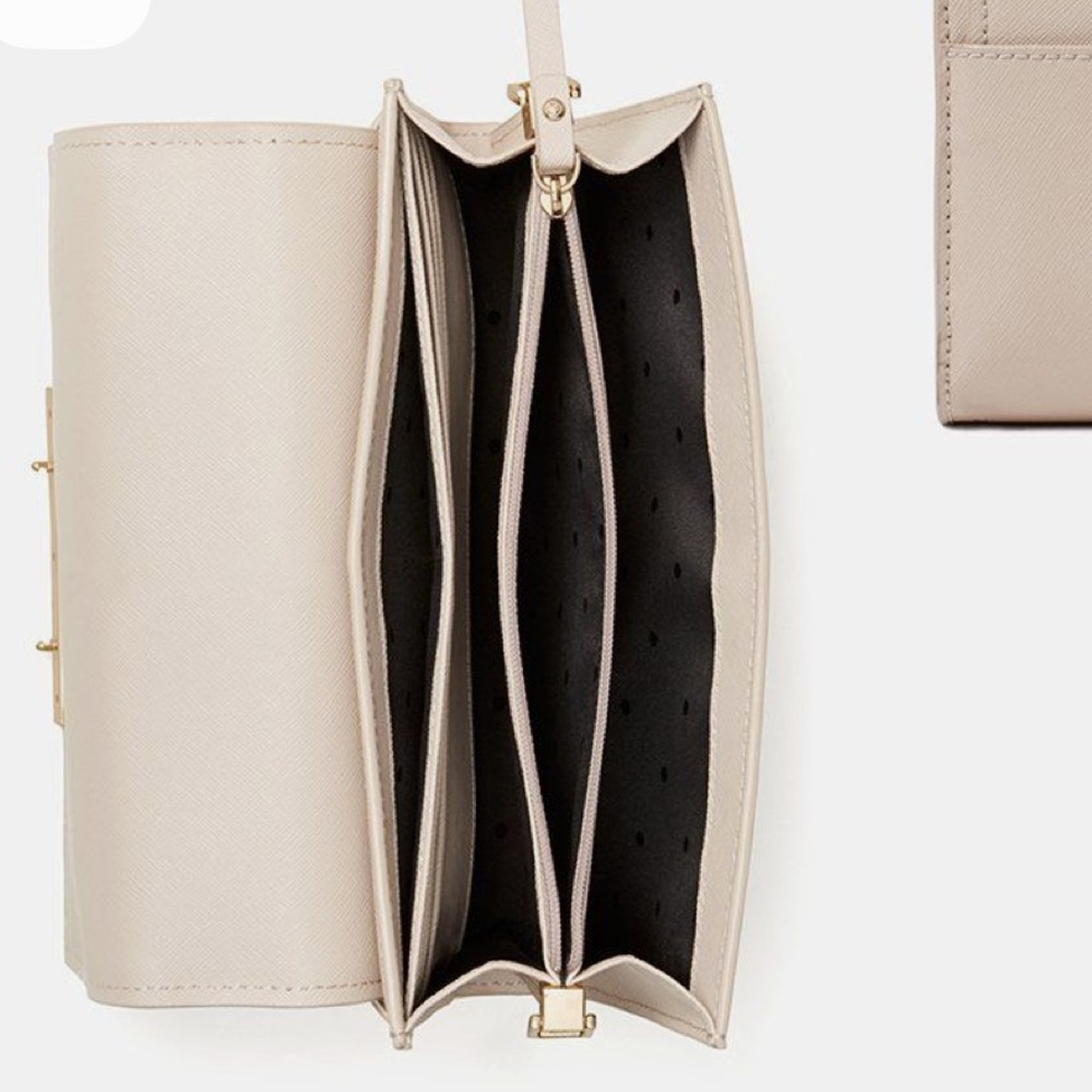 Bag Only Kate Spade Make It Mine Camila Heritage bag clutch crossbody (no flaps) - Picture 5 of 16